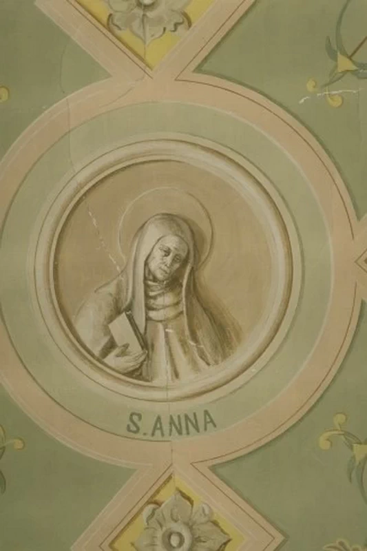 Pietro - Dipinto murale di Sant'Anna